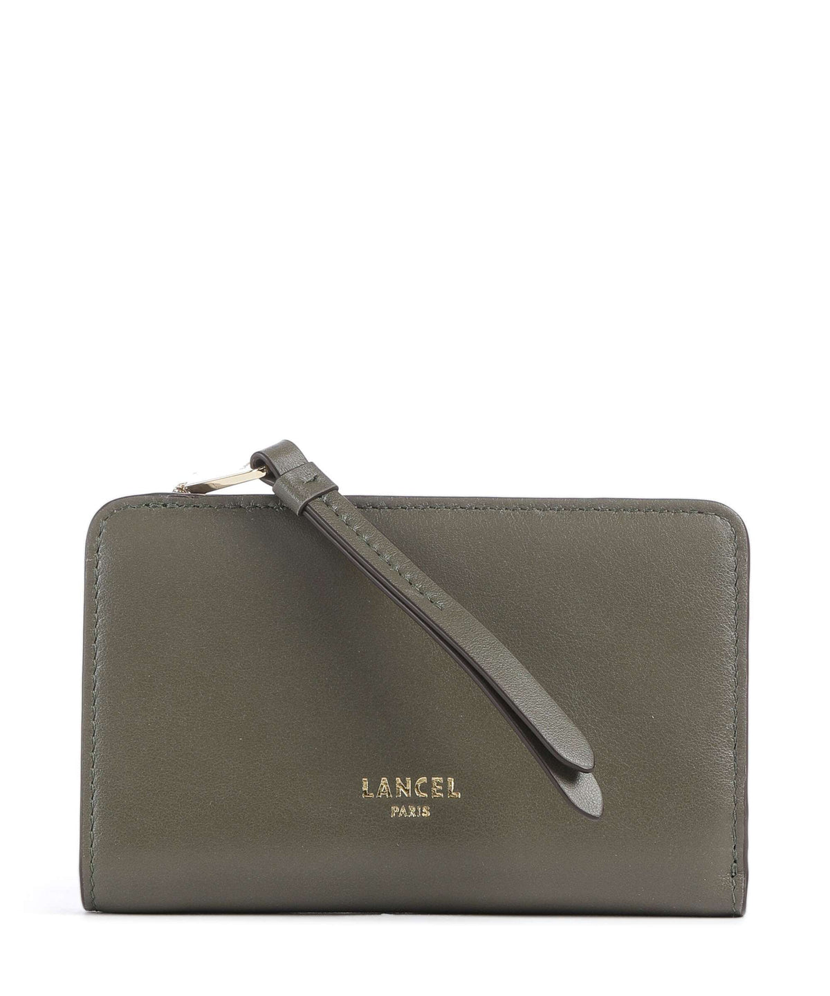 Lancel Origami Wallet dark khaki