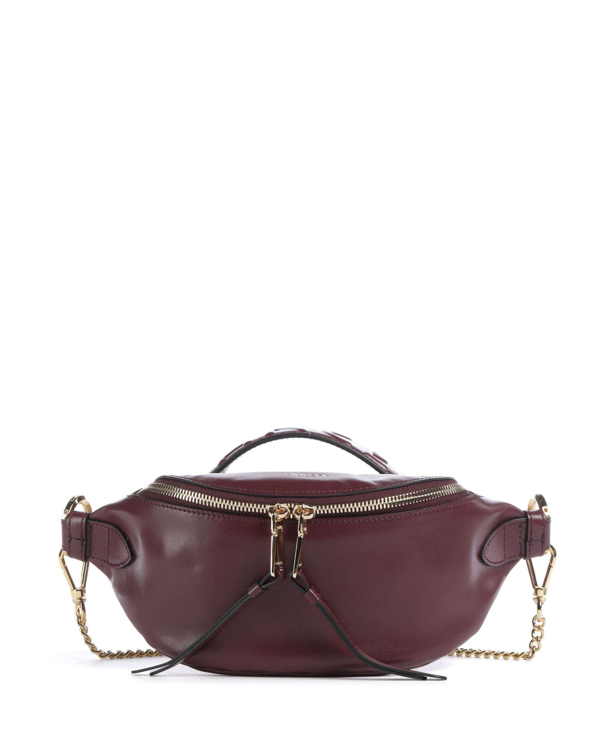 Lancel Origami Mini Crossbody bag cassis