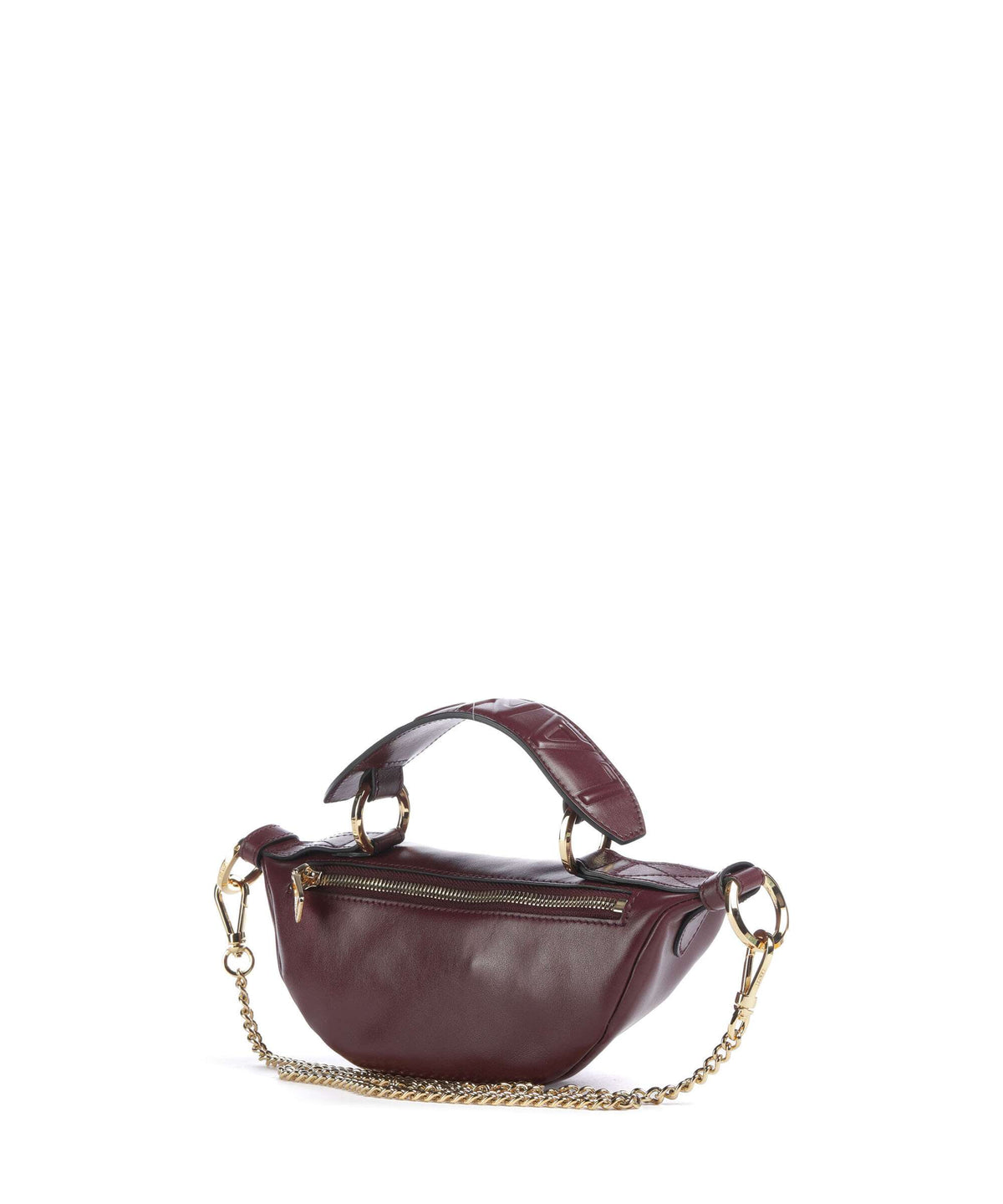 Lancel Origami Mini Crossbody bag cassis