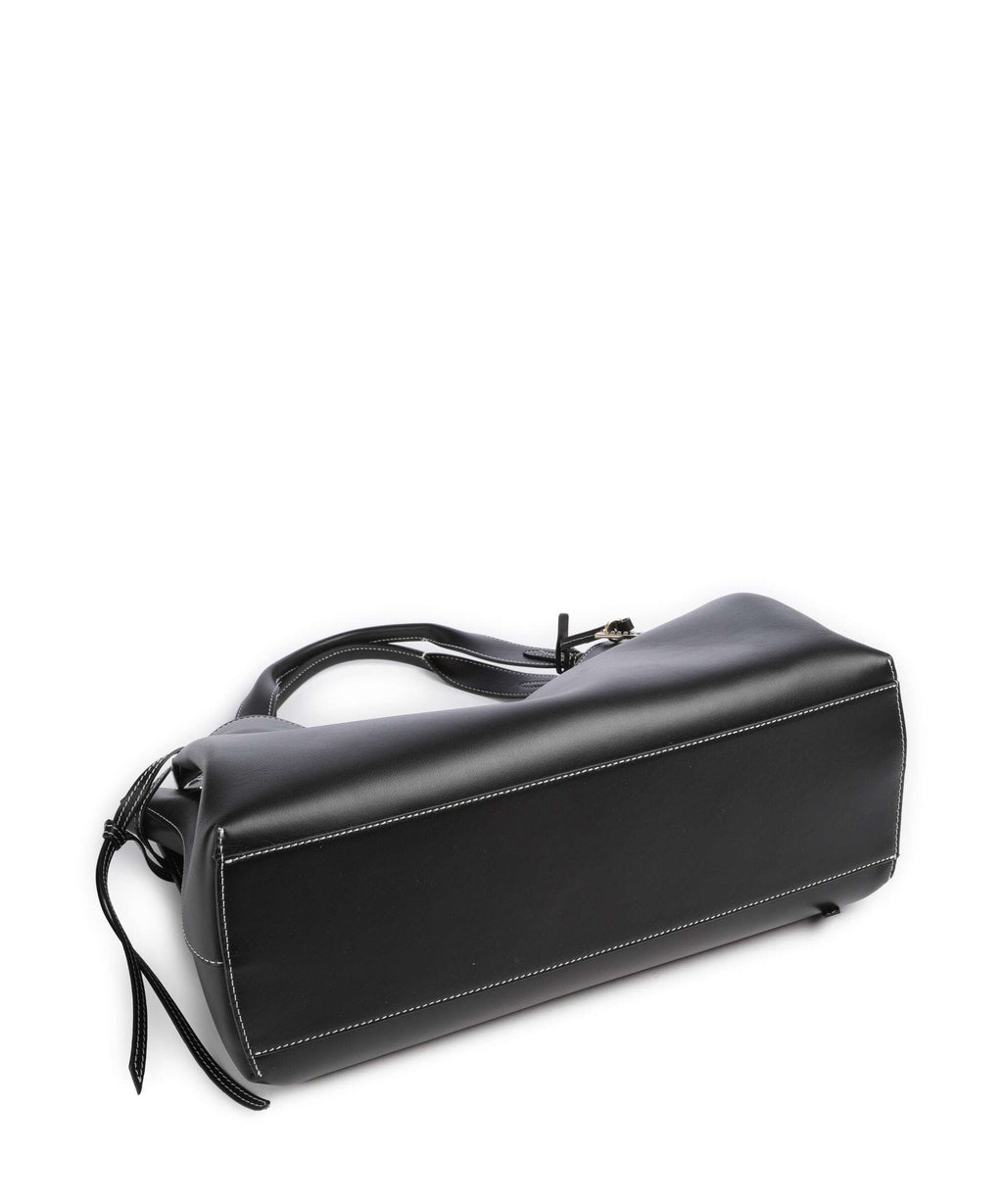 Lancel Swann M Hobo bag black