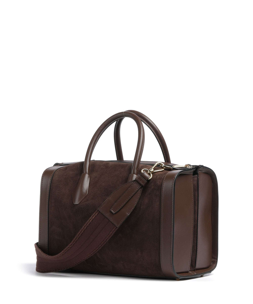 Lancel BCBG Bowling M Handbag coconut