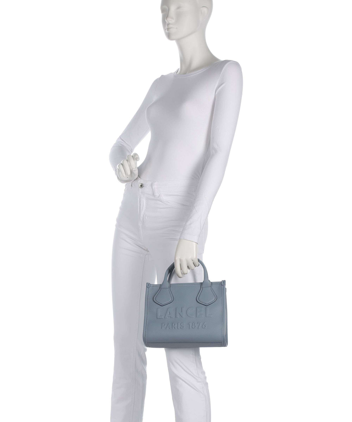 Lancel Jour S Handbag blue foam