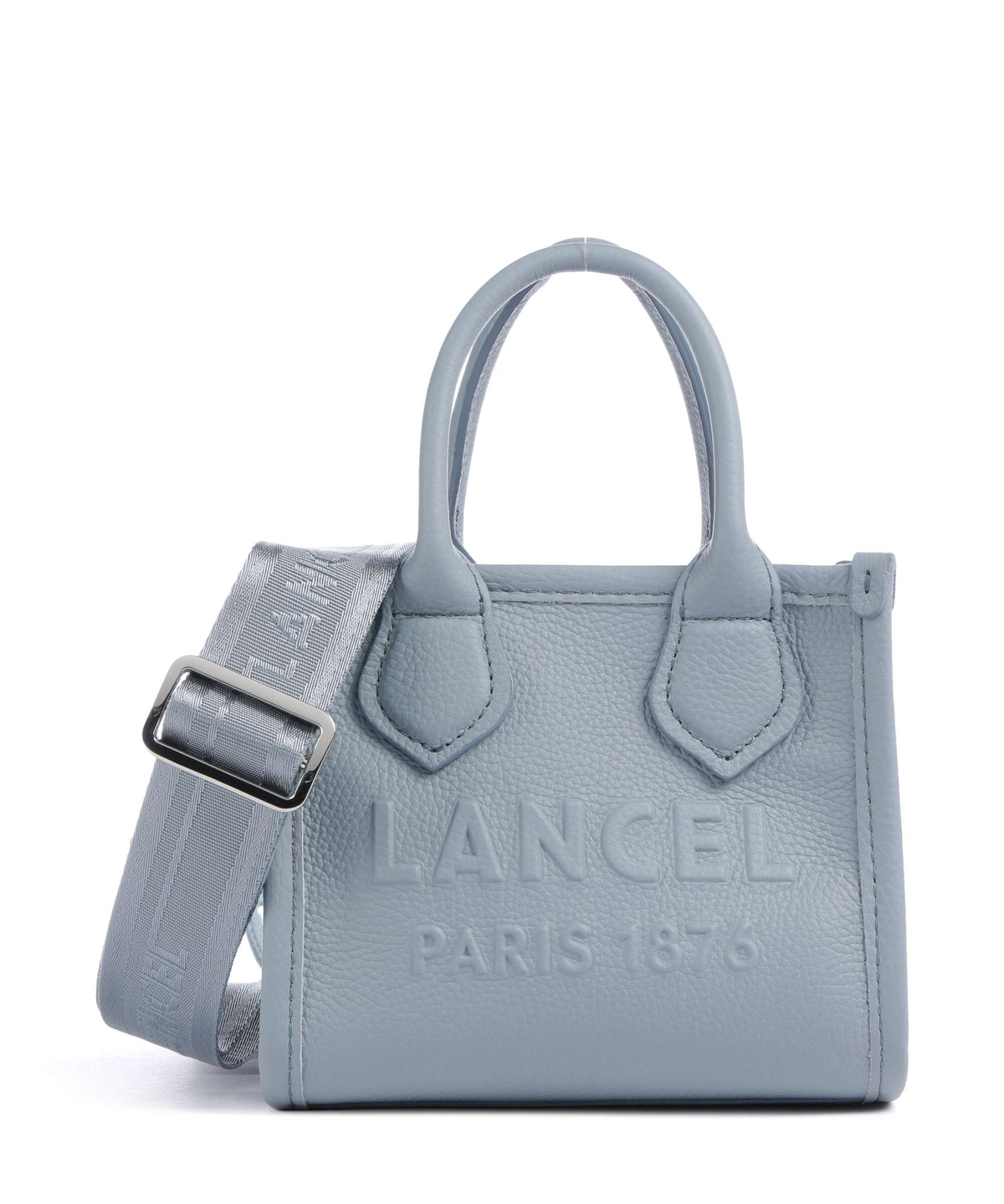Lancel Jour Mini Crossbody bag blue foam