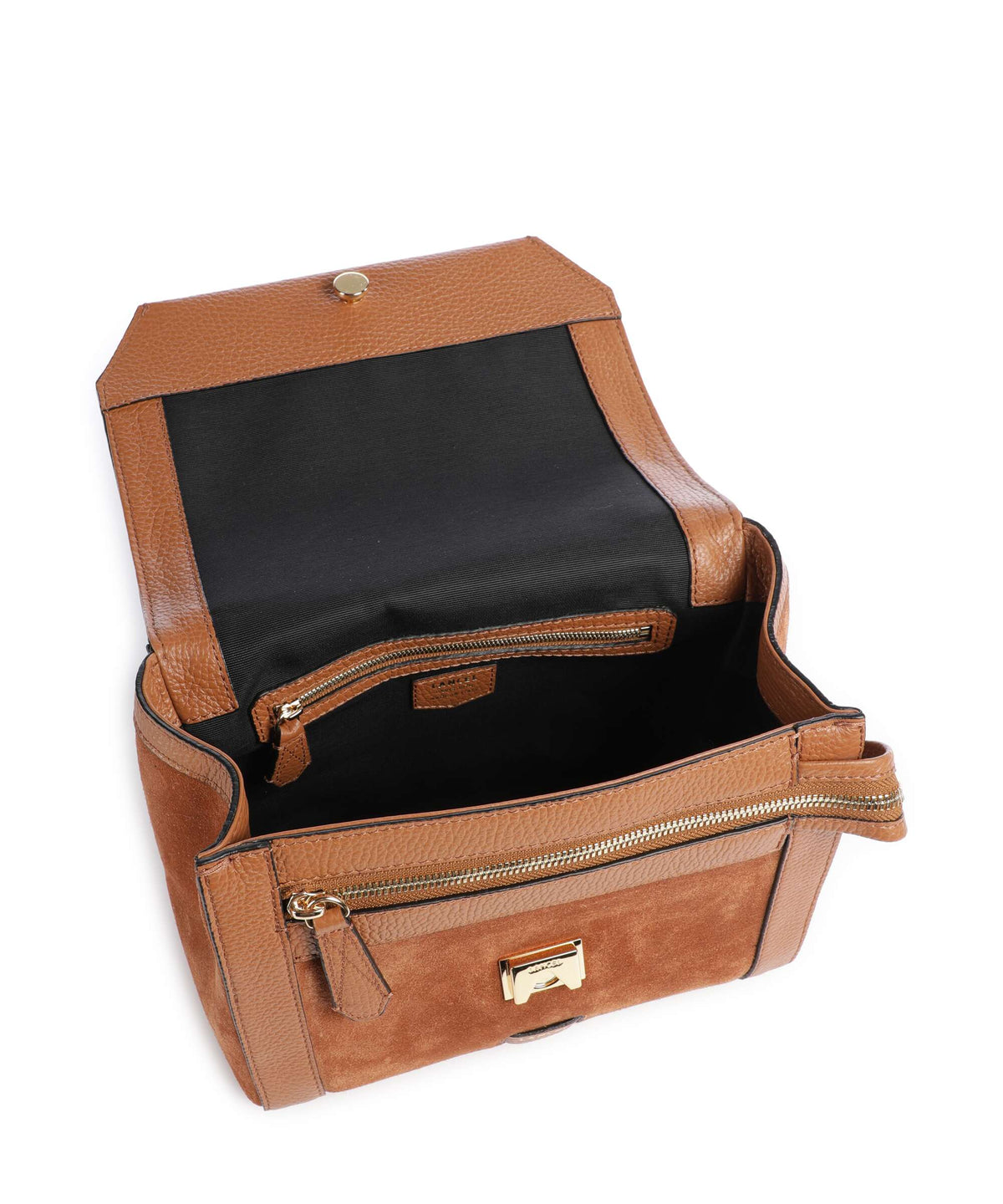 Lancel Ninon M Shoulder bag camel