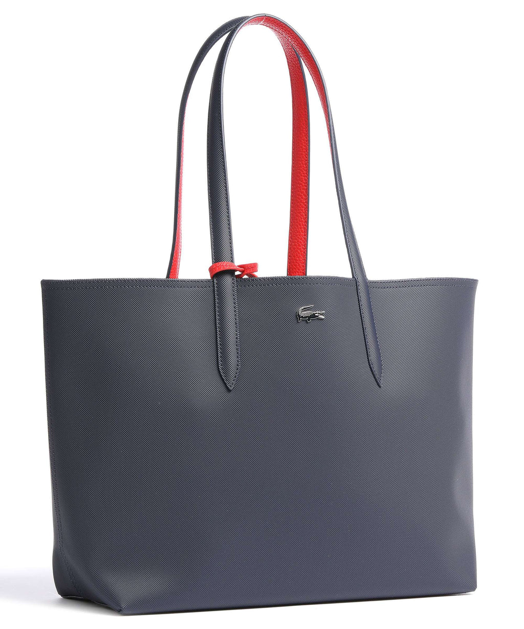 Lacoste Anna Tote bag marine rouge