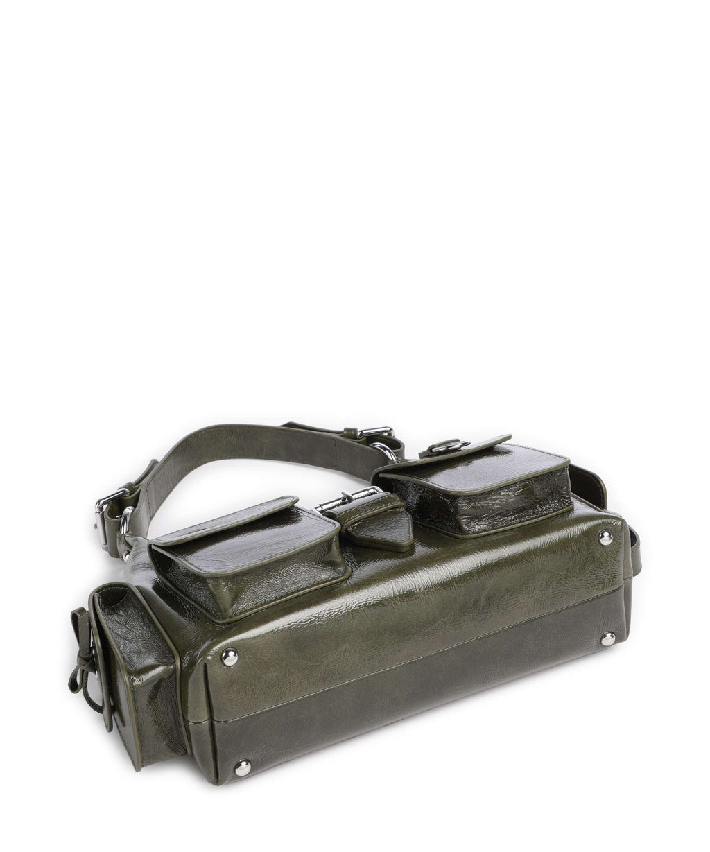 The Kooples Amelia Shoulder bag olive