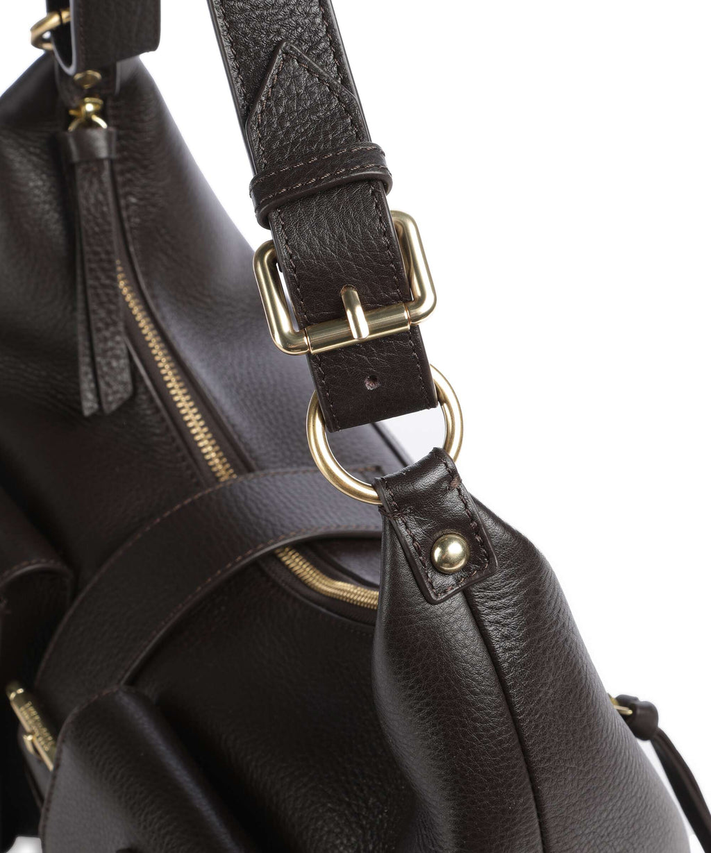 The Kooples Amelia Large Shoulder bag brown