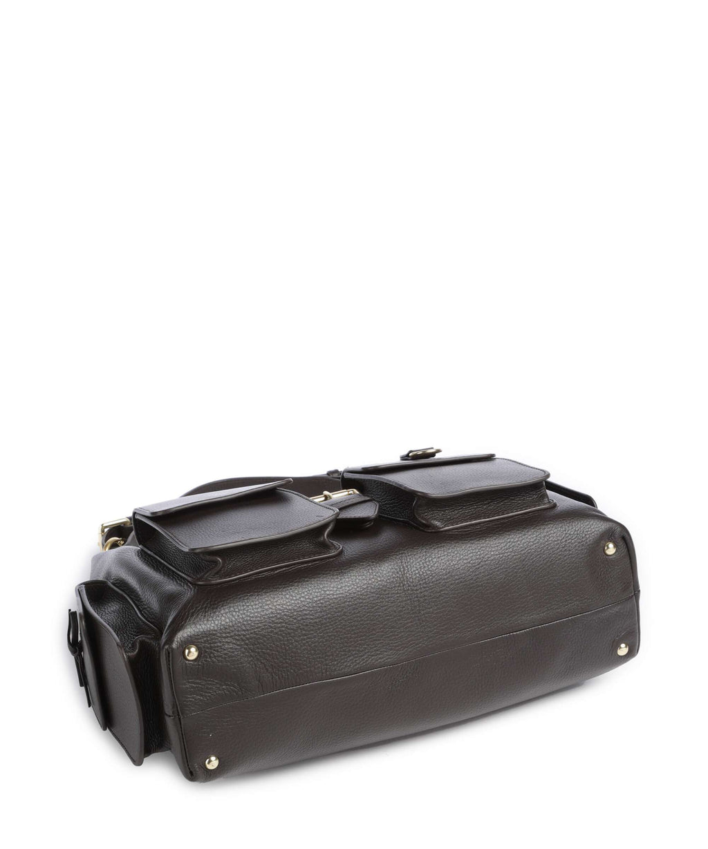 The Kooples Amelia Large Shoulder bag brown