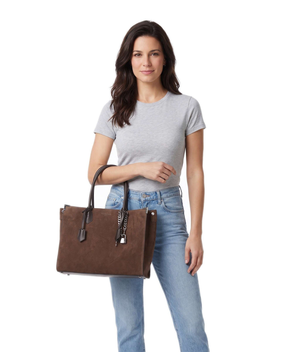 The Kooples Ming Large Tote bag chocolate