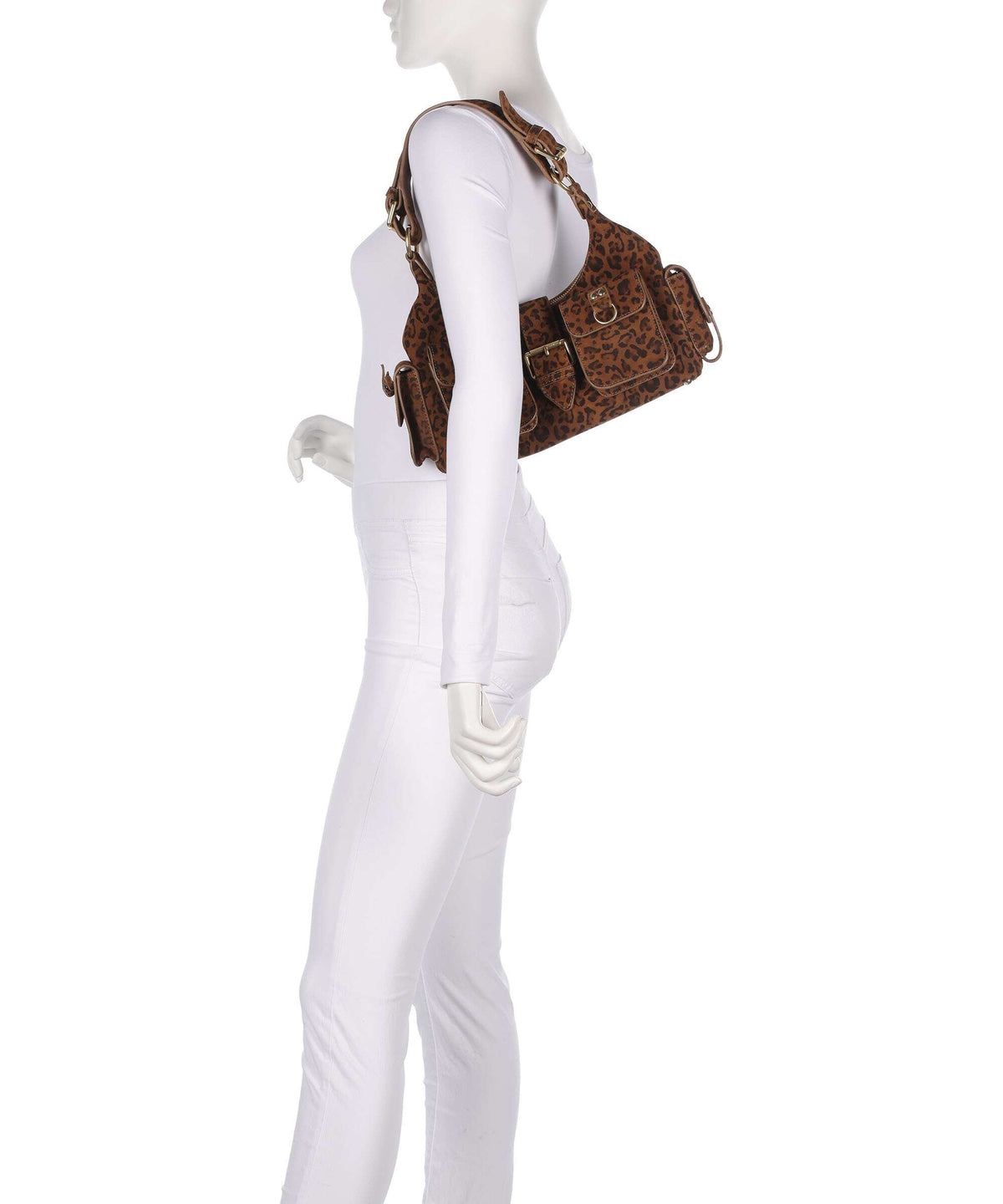 The Kooples Amelia Small Shoulder bag leopard