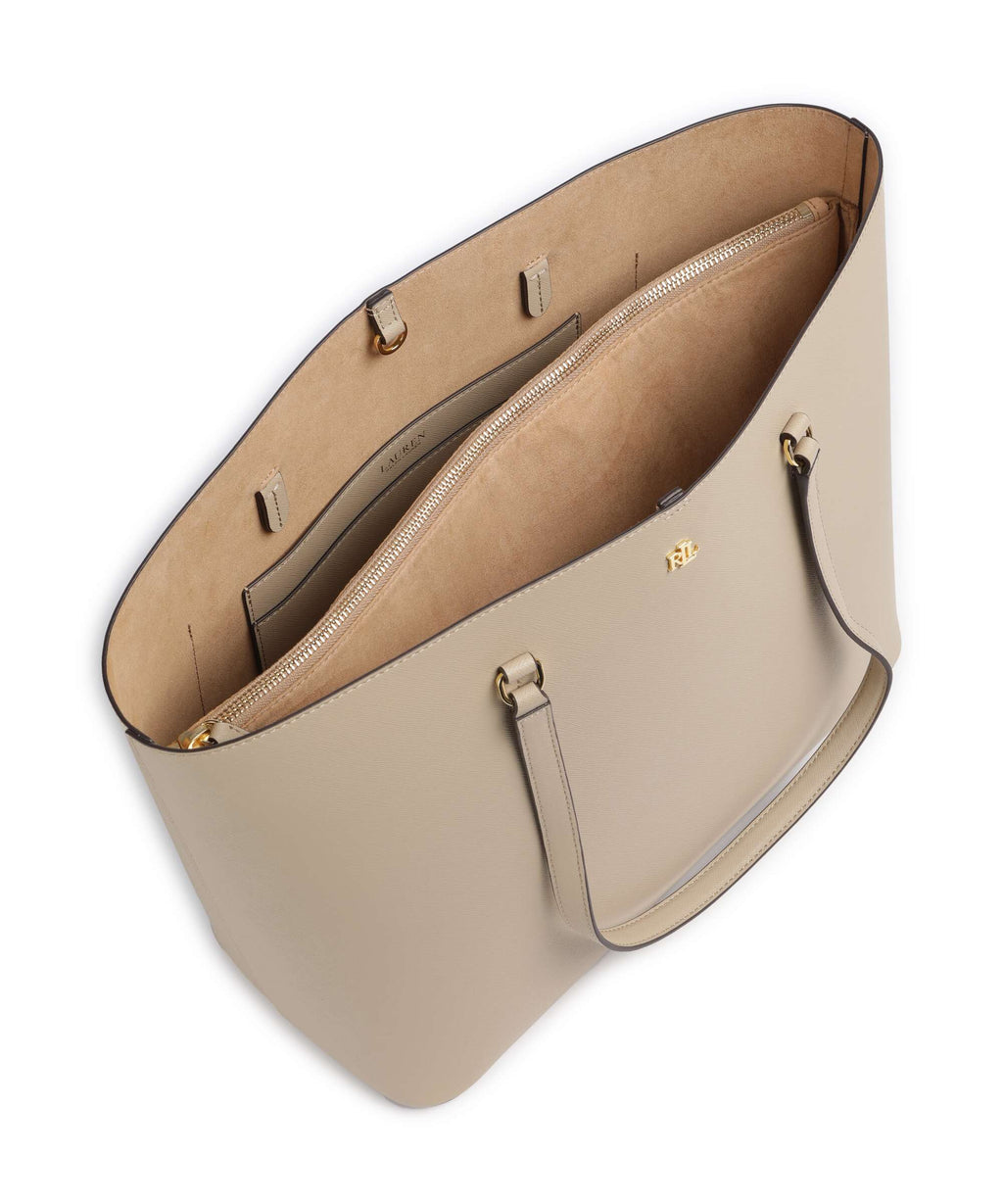 Lauren Ralph Lauren Karly Large Tote bag birch tan