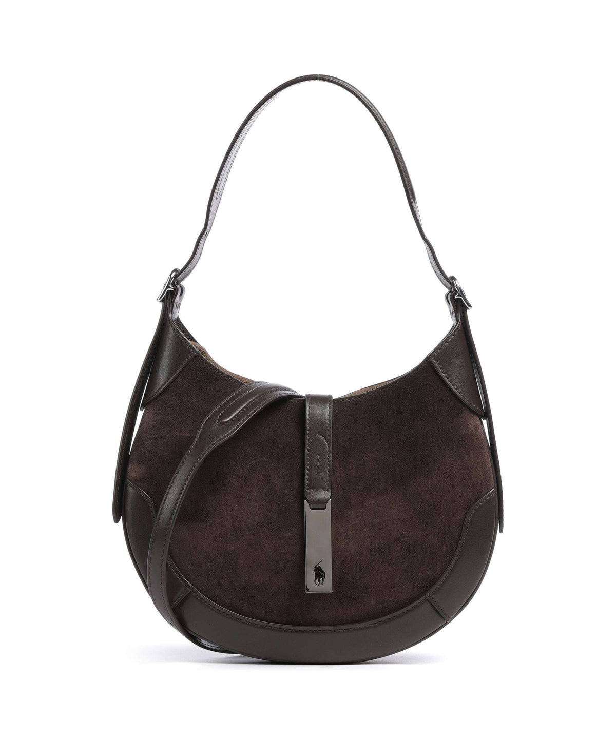 Polo Ralph Lauren ID Collection Small Hobo bag chocolate