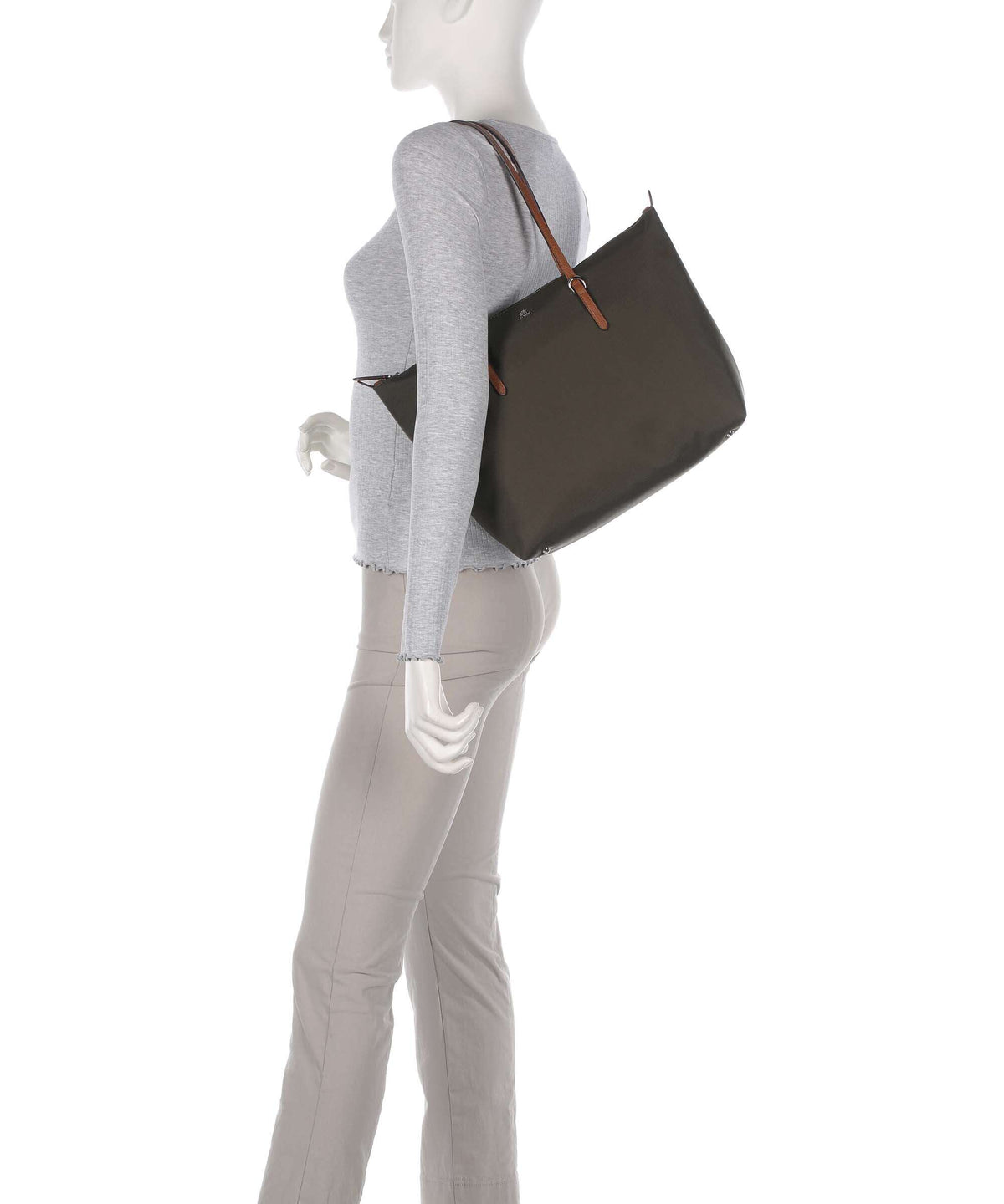 Lauren Ralph Lauren Keaton 26 Tote bag dark olive