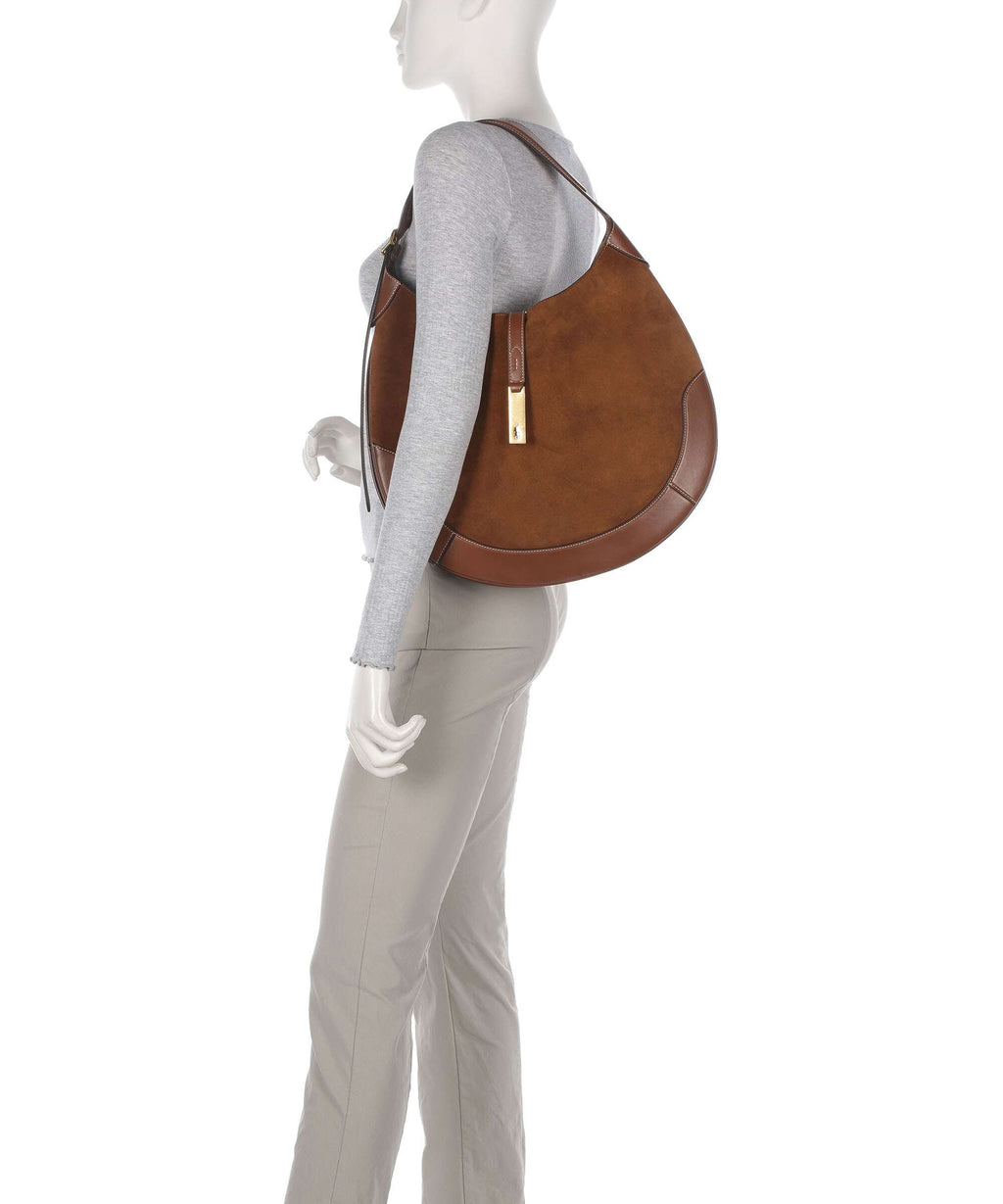 Polo Ralph Lauren ID Collection Large Hobo bag cinnamon/cuoio