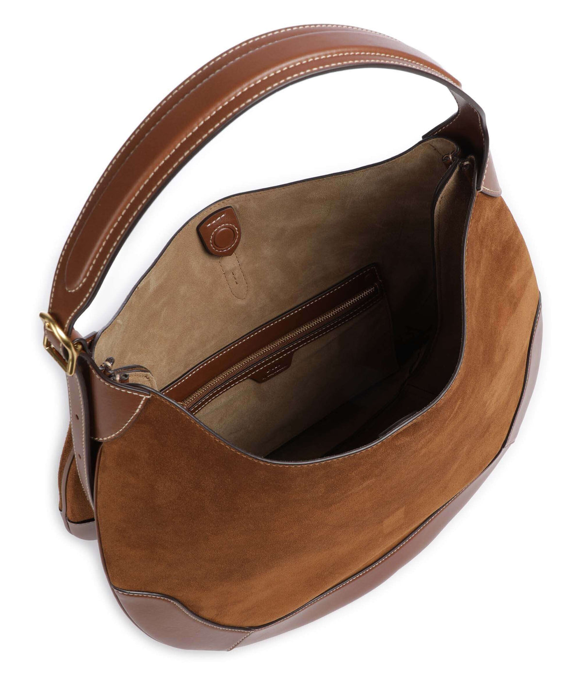 Polo Ralph Lauren ID Collection Large Hobo bag cinnamon/cuoio