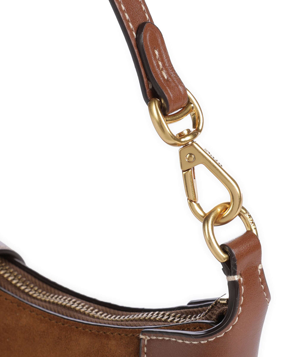 Polo Ralph Lauren ID Collection Mini Shoulder bag cinnamon/cuoio