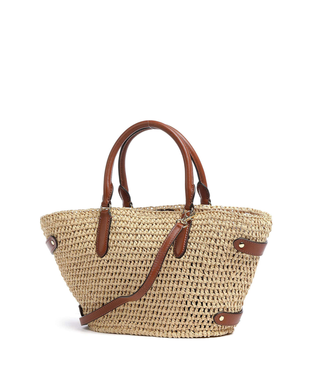 Lauren Ralph Lauren Daphney 20 Straw Handbag natural/lauren tan