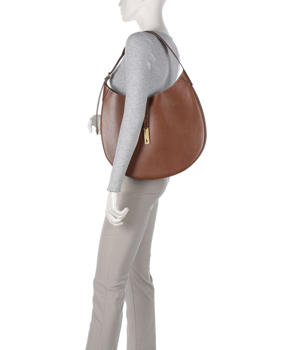 Polo Ralph Lauren ID Collection Large Hobo bag cuoio