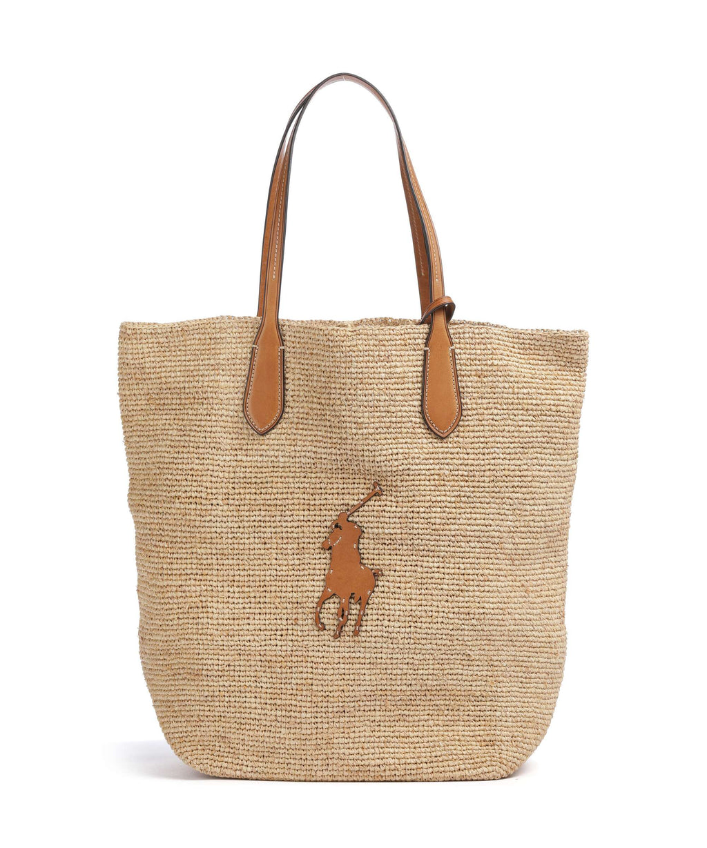 Polo Ralph Lauren Bellport Tote bag natural/cuoio