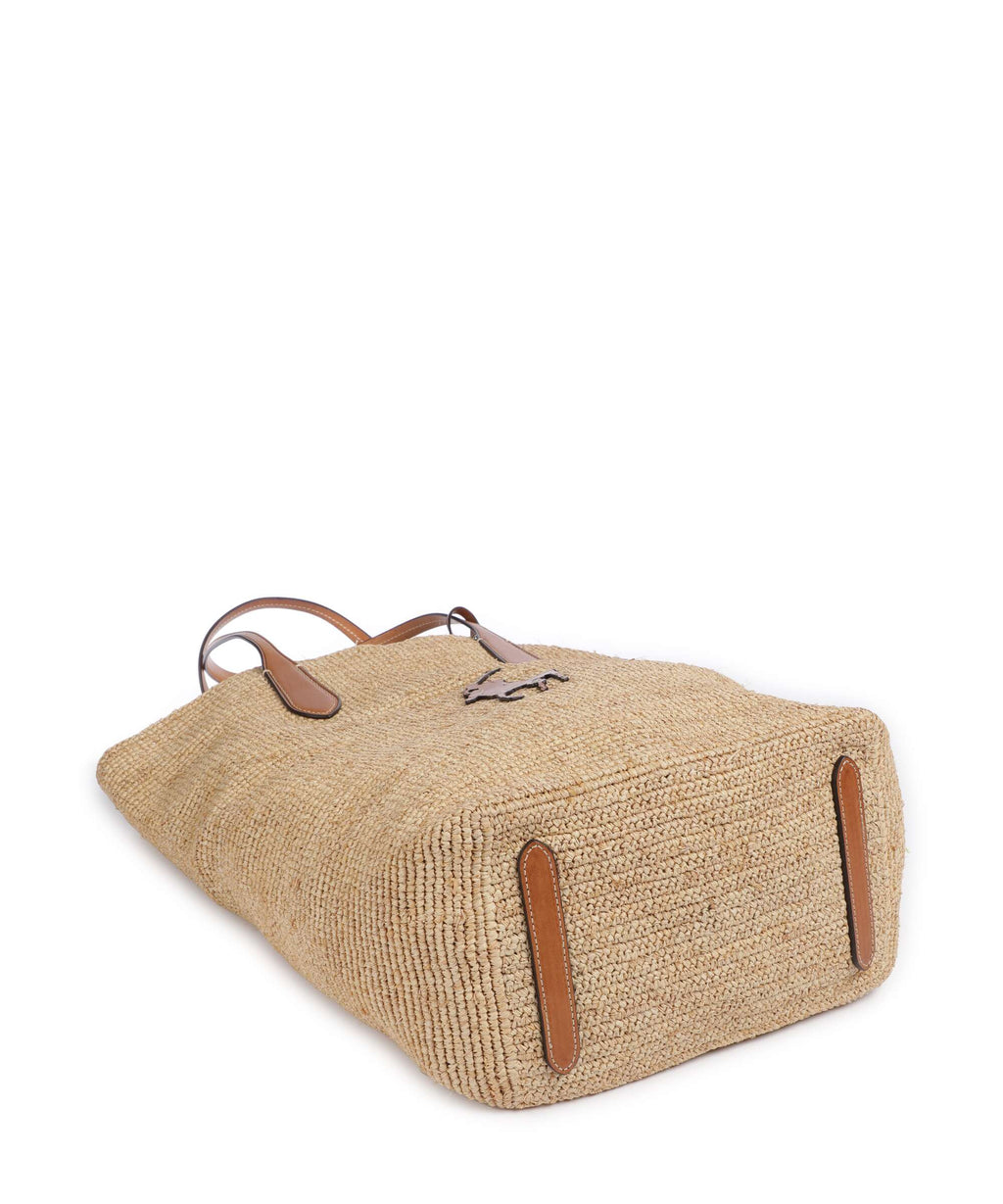 Polo Ralph Lauren Bellport Tote bag natural/cuoio