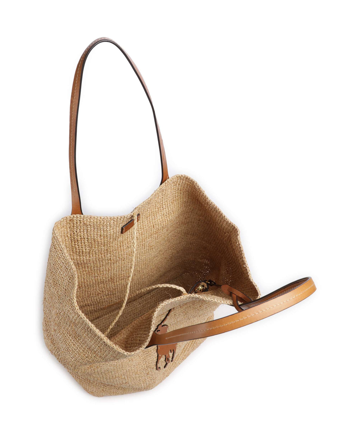 Polo Ralph Lauren Bellport Tote bag natural/cuoio