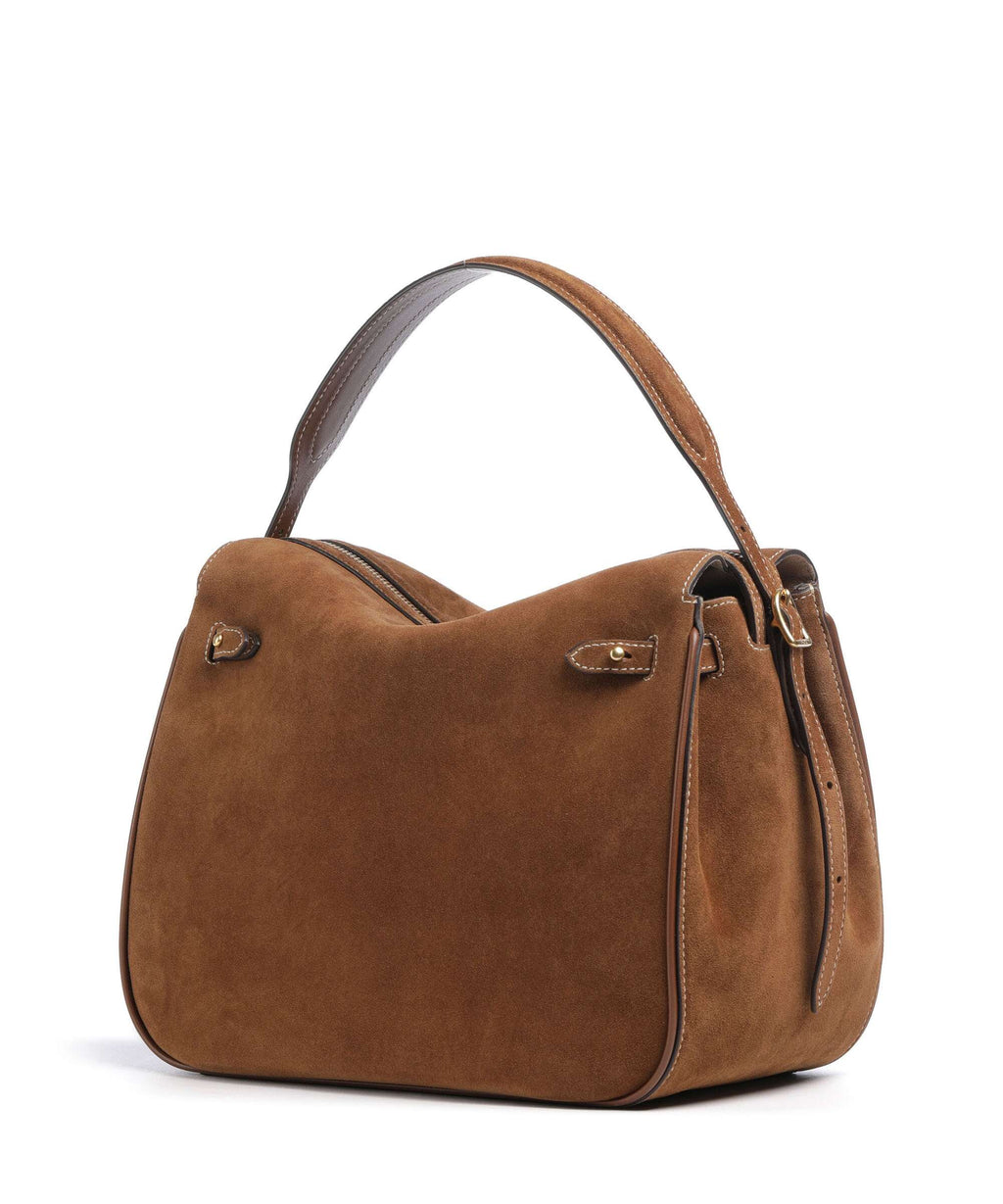 Polo Ralph Lauren ID Collection Large Hobo bag cinnamon/cuoio