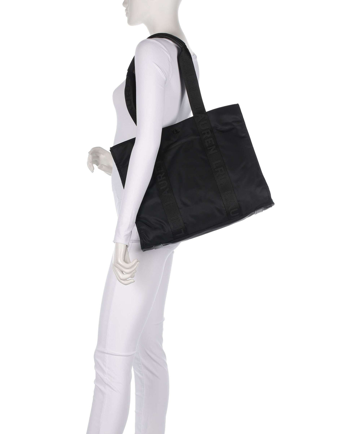Lauren Ralph Lauren Stevie Extra Large Tote bag black