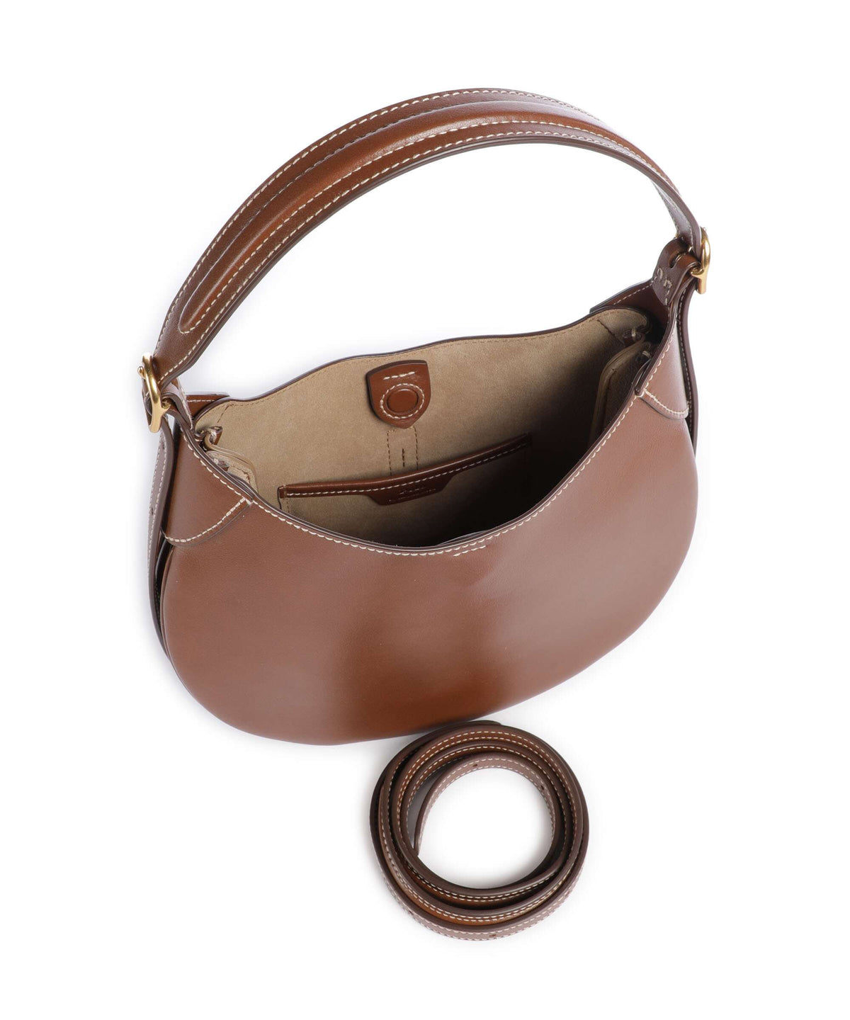 Polo Ralph Lauren ID Collection Small Shoulder bag cuoio