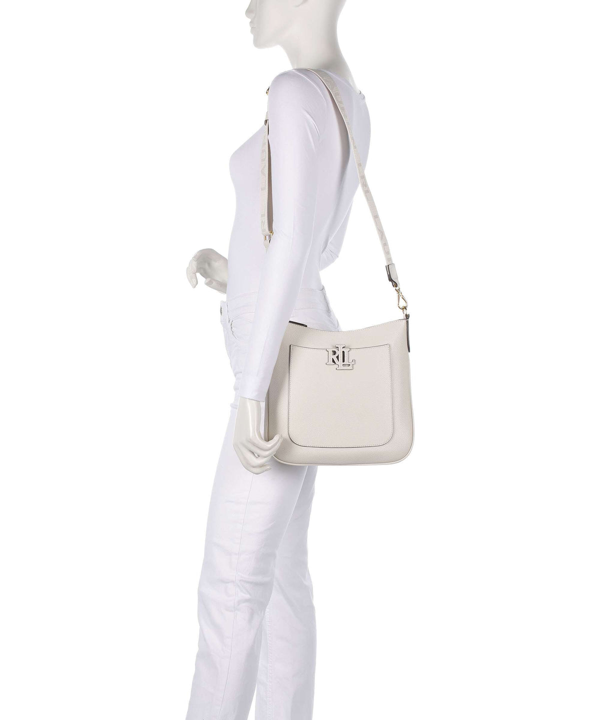 Lauren Ralph Lauren Cameryn 27 Crossbody bag soft white