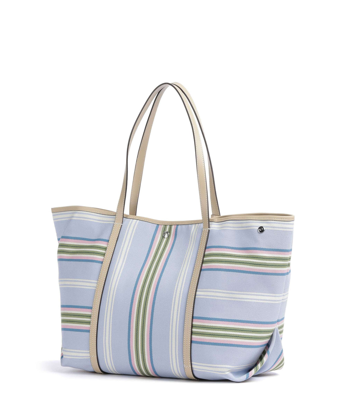 Lauren Ralph Lauren Emerie Large Tote bag carolina stripe/sand dune