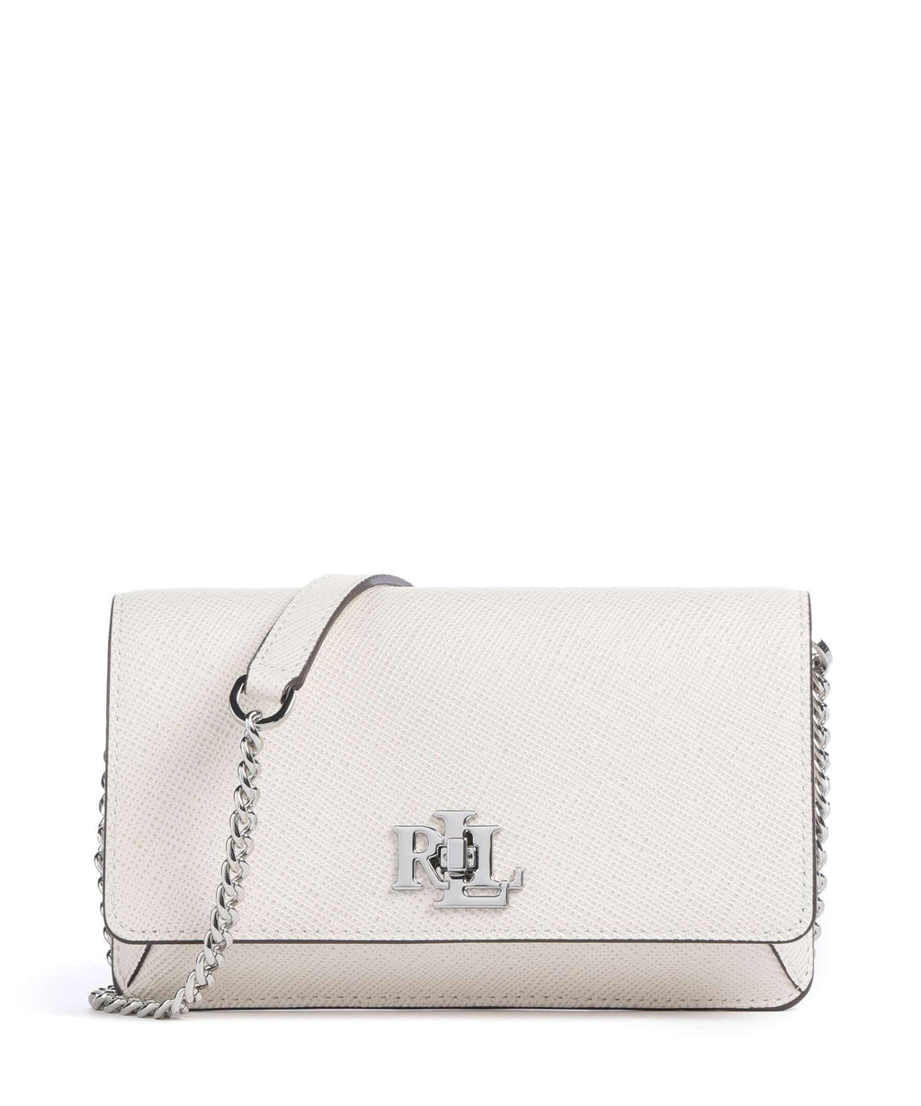 Lauren Ralph Lauren Turn-Lock Crossbody bag soft white