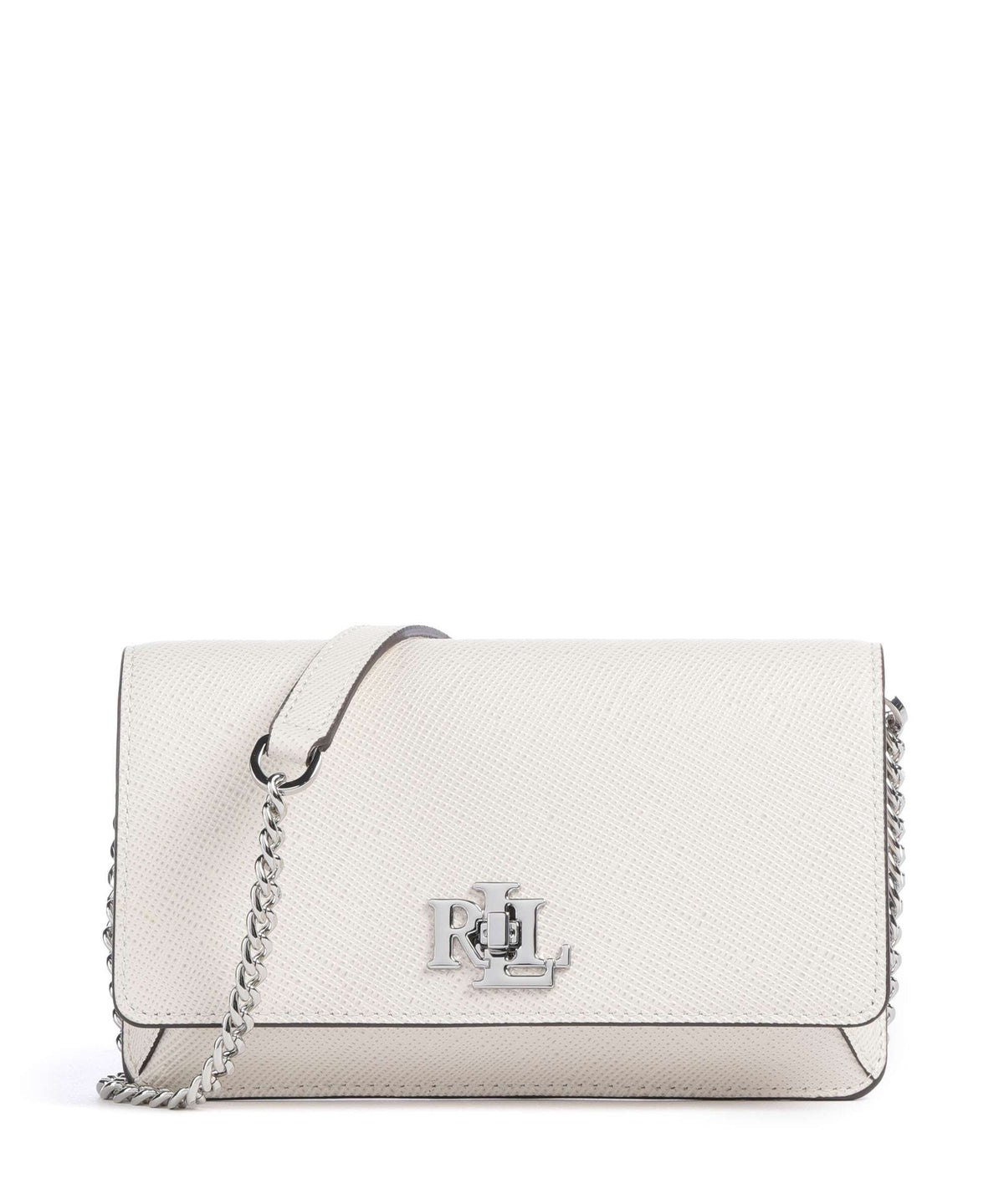Lauren Ralph Lauren Turn-Lock Crossbody bag soft white
