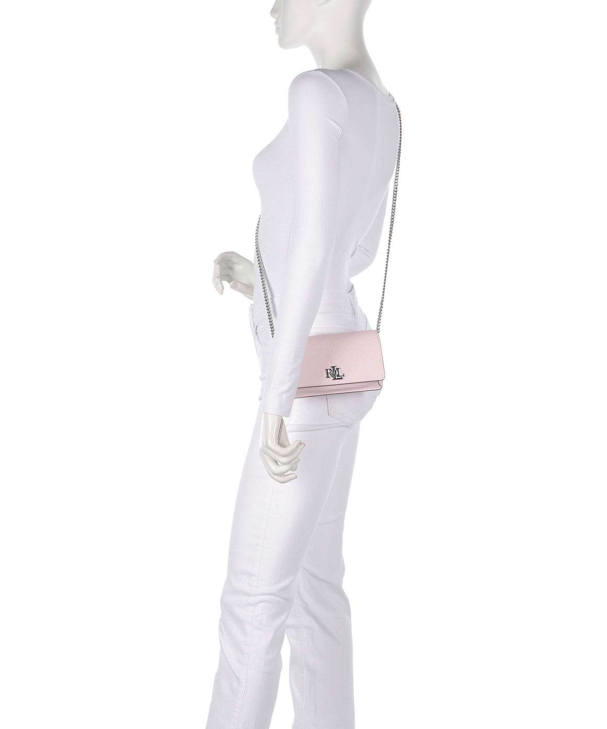 Lauren Ralph Lauren Turn-Lock Crossbody bag hint of pink