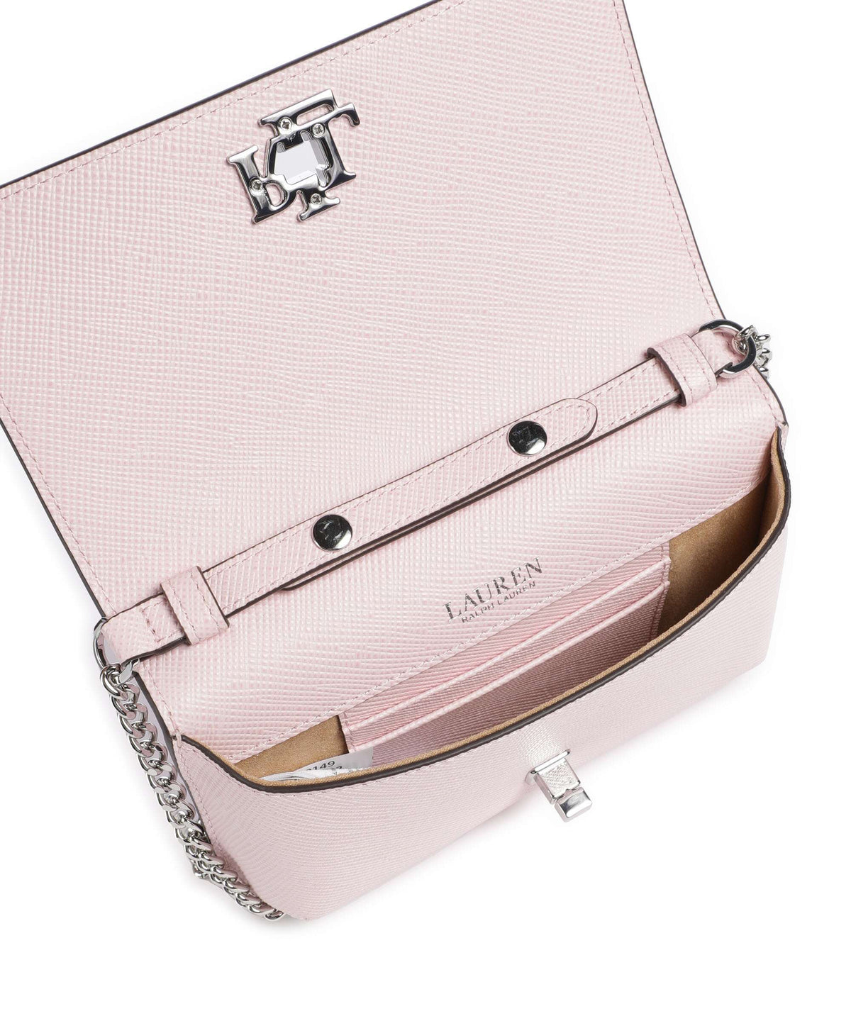 Lauren Ralph Lauren Turn-Lock Crossbody bag hint of pink