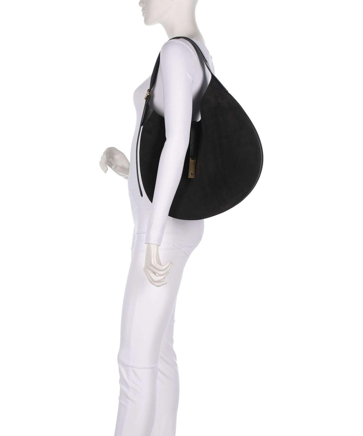 Polo Ralph Lauren ID Collection Large Hobo bag black