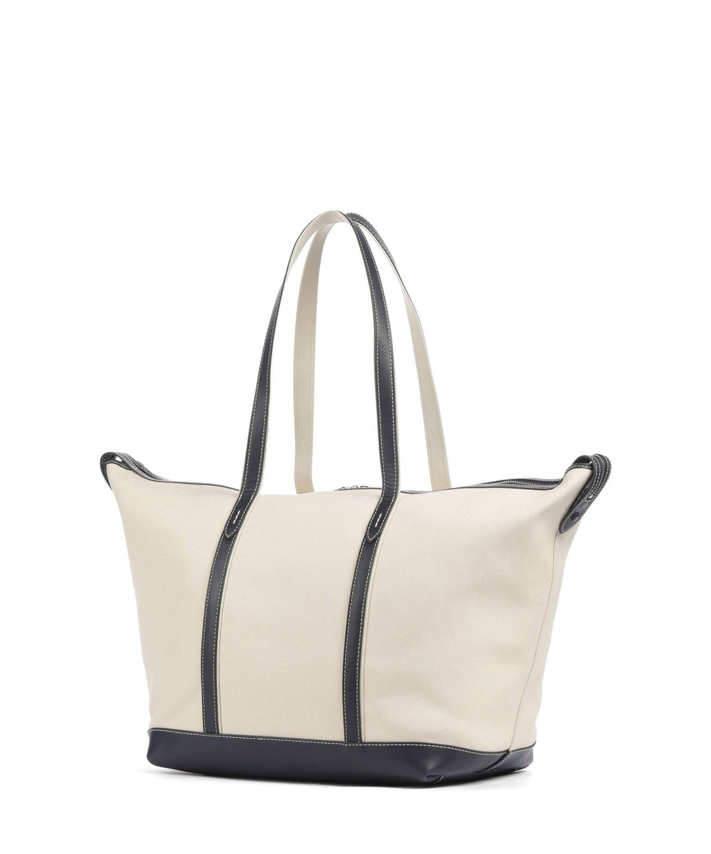 Polo Ralph Lauren Canvas Large Tote bag ecru/navy