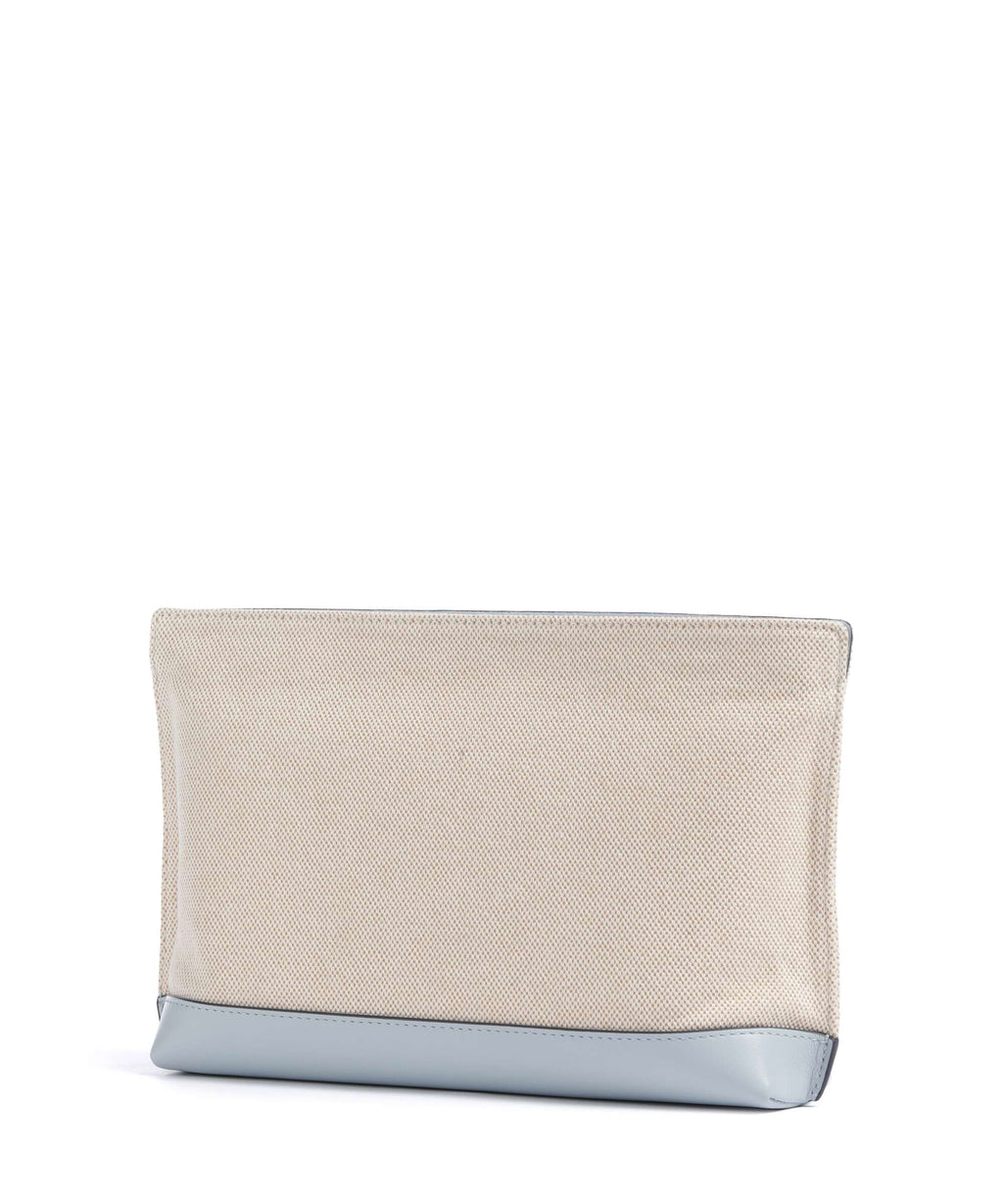 Lauren Ralph Lauren Cosmetic bag natural/buff canvas/alpine blue