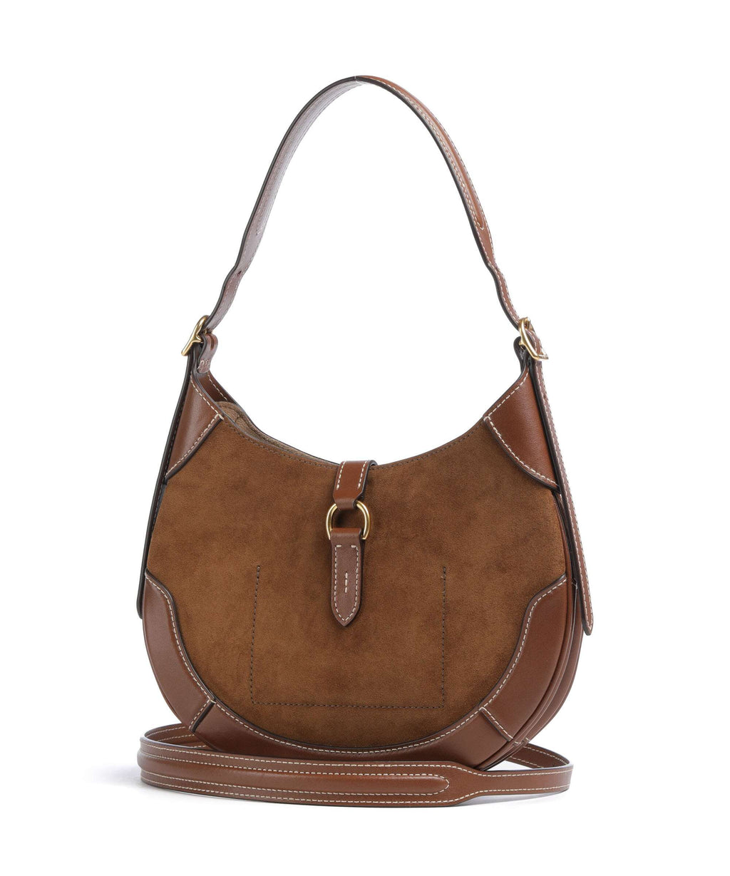Polo Ralph Lauren ID Collection Small Hobo bag cinnamon/cuoio