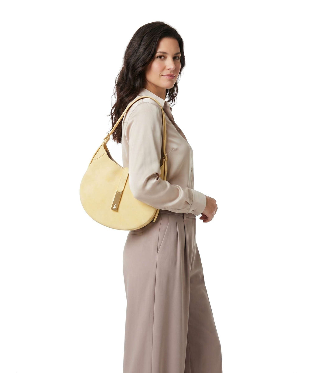 Polo Ralph Lauren ID Collection Small Shoulder bag lemon meringue