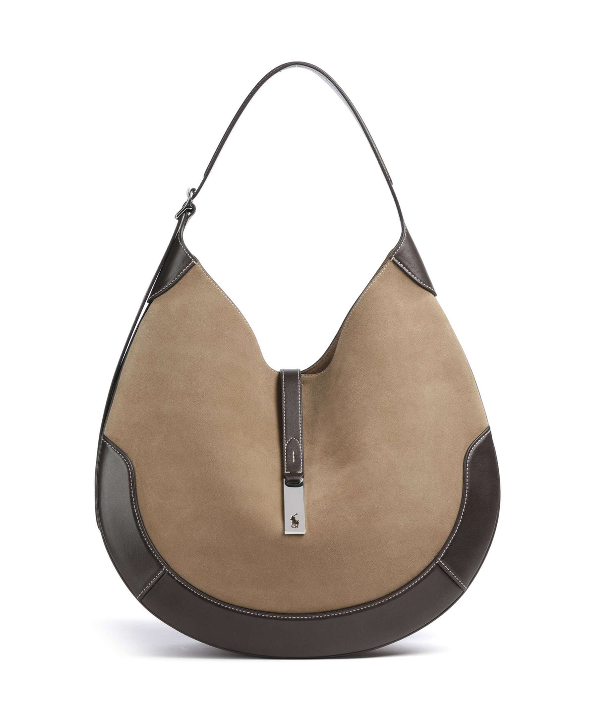 Polo Ralph Lauren ID Collection Medium Hobo bag clay/tobacco