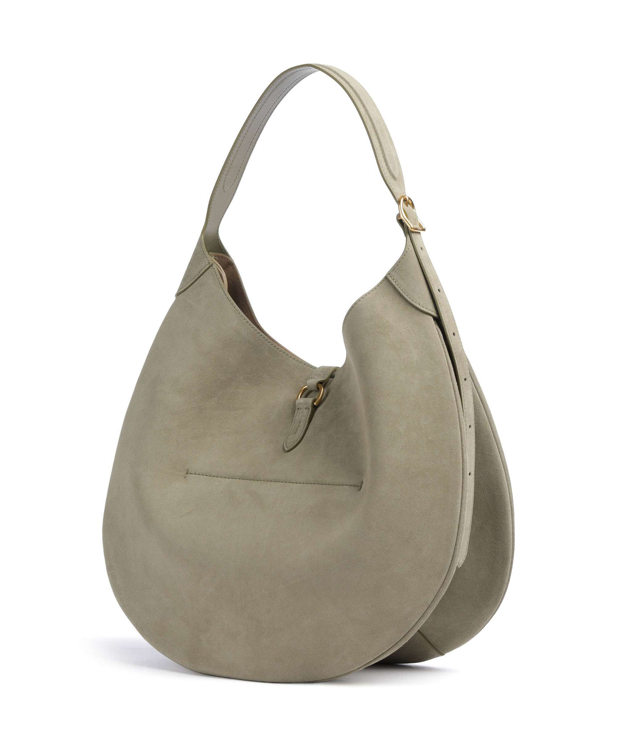 Polo Ralph Lauren ID Collection Medium Hobo bag light olive