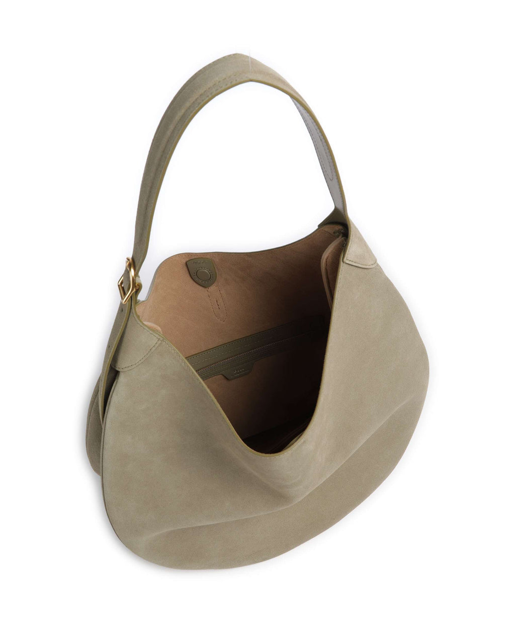 Polo Ralph Lauren ID Collection Large Hobo bag light olive