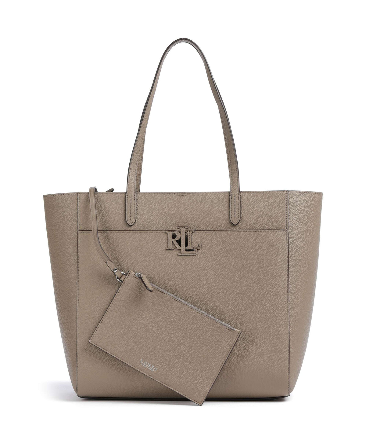 Lauren Ralph Lauren Cameryn Large Tote bag taupe brown