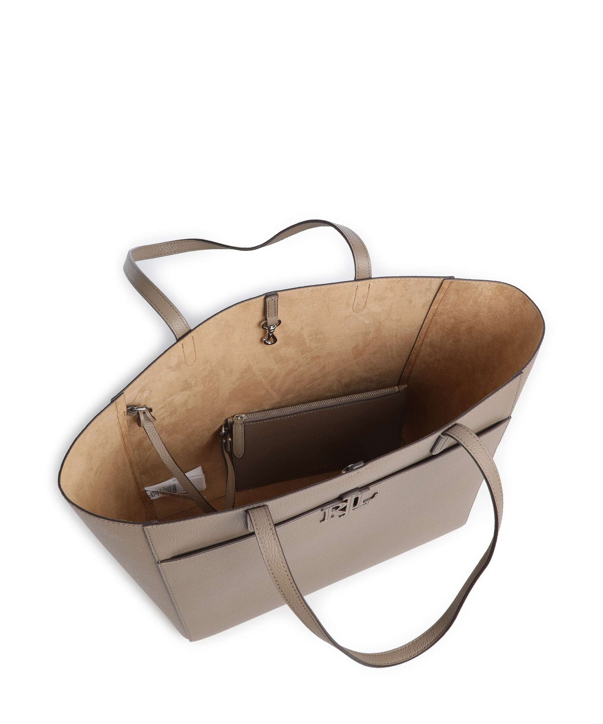 Lauren Ralph Lauren Cameryn Large Tote bag taupe brown