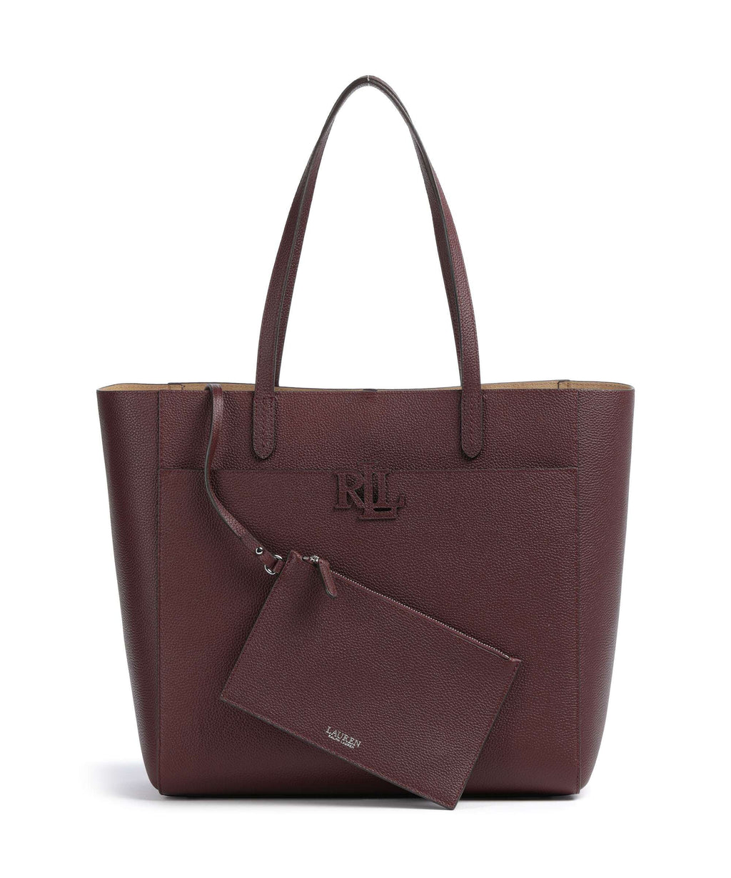 Lauren Ralph Lauren Cameryn Large Tote bag dark garnet