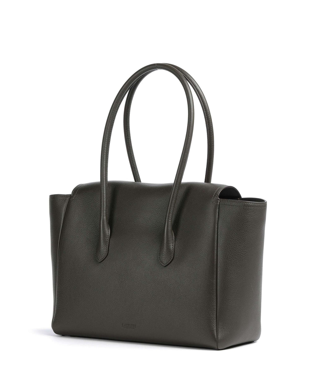 Lauren Ralph Lauren Tanner Large Tote bag dark olive