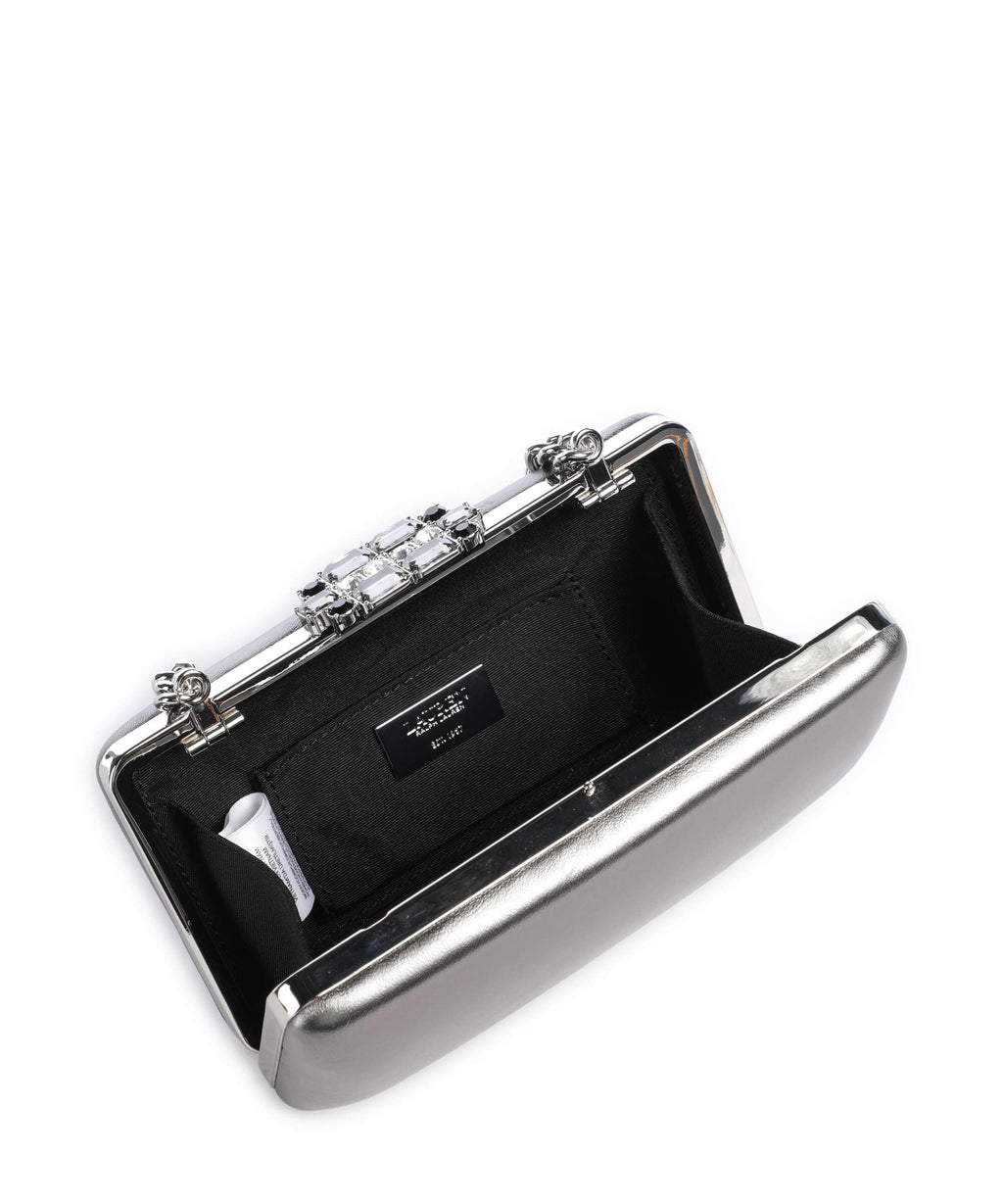 Lauren Ralph Lauren Franki Small Clutch bag dark pewter