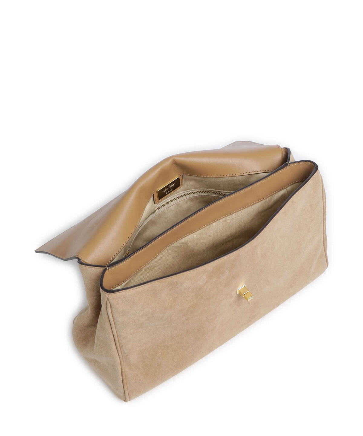 Lauren Ralph Lauren Farrah Medium Handbag camel/urban bltng/camel multi