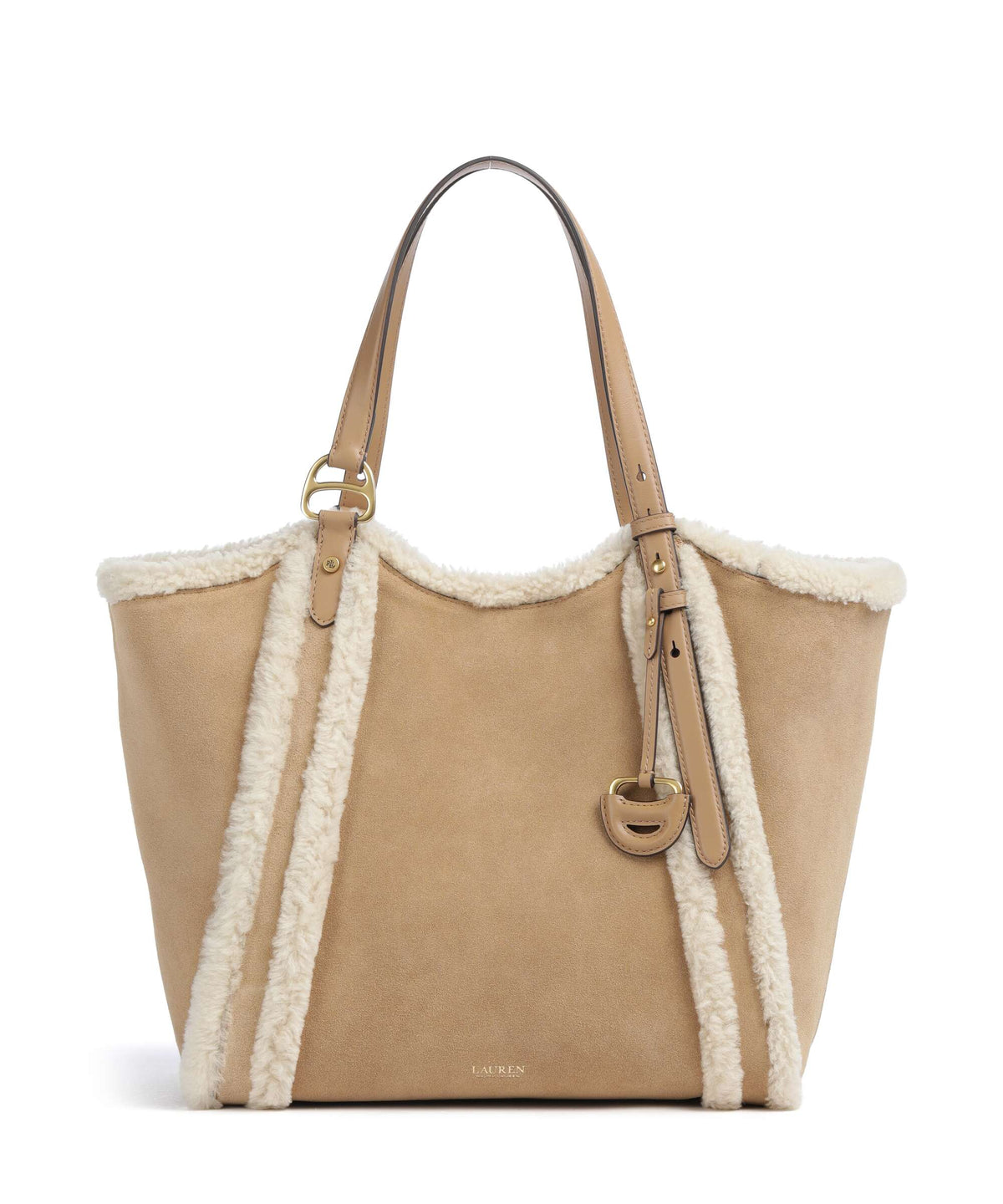 Lauren Ralph Lauren Tasha Large Tote bag camel/natural