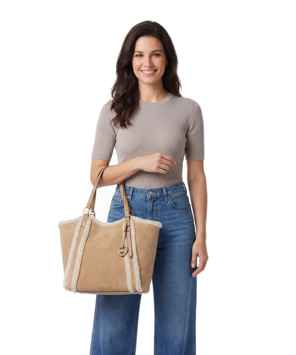 Lauren Ralph Lauren Tasha Large Tote bag camel/natural